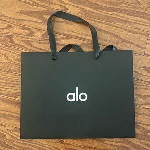 ALO Yoga Black Shopping Tote